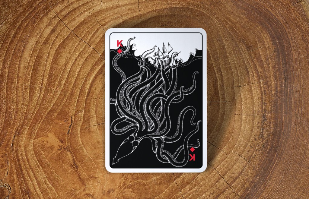 Flesh & Bone Playing Cards | The Coolector