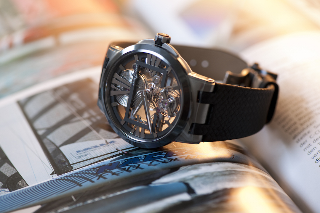 Ulysse Nardin Executive Skeleton Tourbillon Watch The Coolector