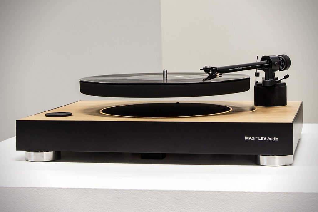 The MAG-LEV Audio Levitating Turntable | The Coolector