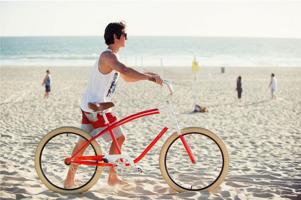 pure cycles classic beach cruiser