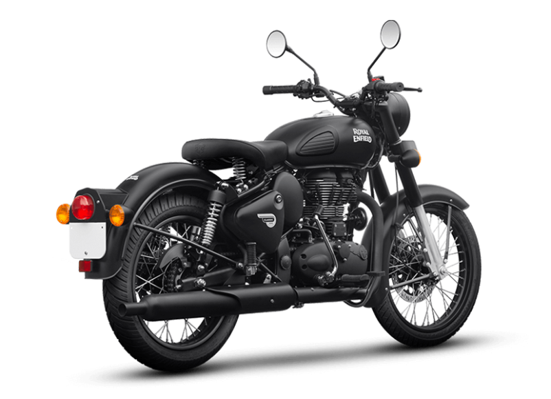 Royal Enfield Classic 500 Stealth Black Motorbike | The Coolector