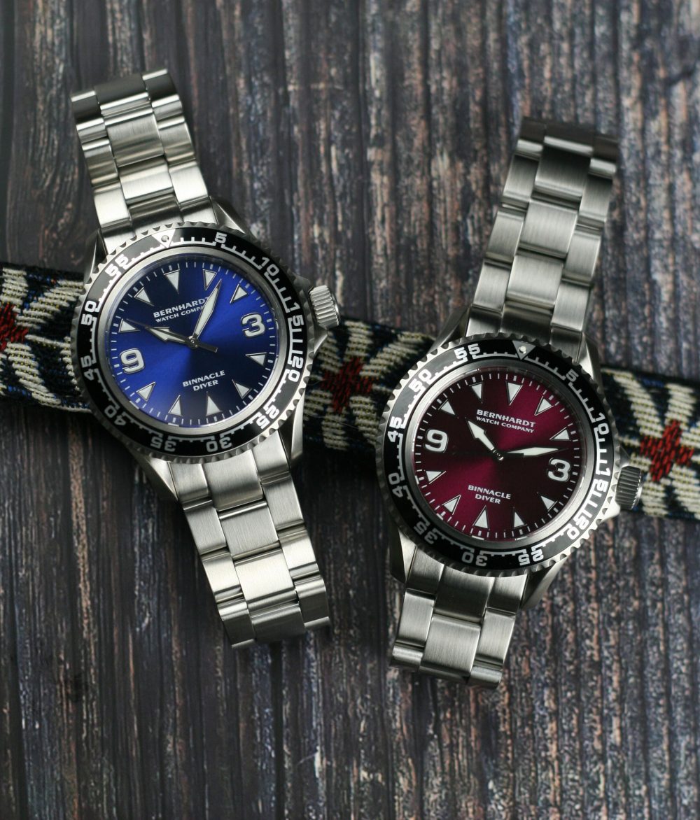 Bernhard H. Mayer - Limited Edition Blue Diver Watch 
