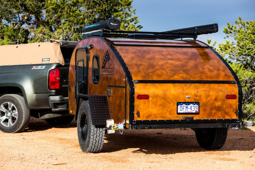 Timberleaf Classic Teardrop Trailer | The Coolector