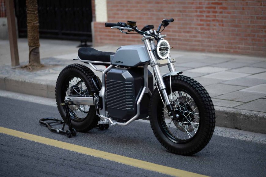 Shanghai Customs X Switch eScrambler Motorbike | The Coolector