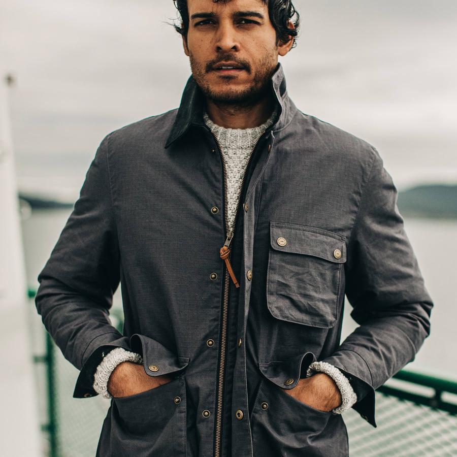 taylor stitch waxed rover jacket