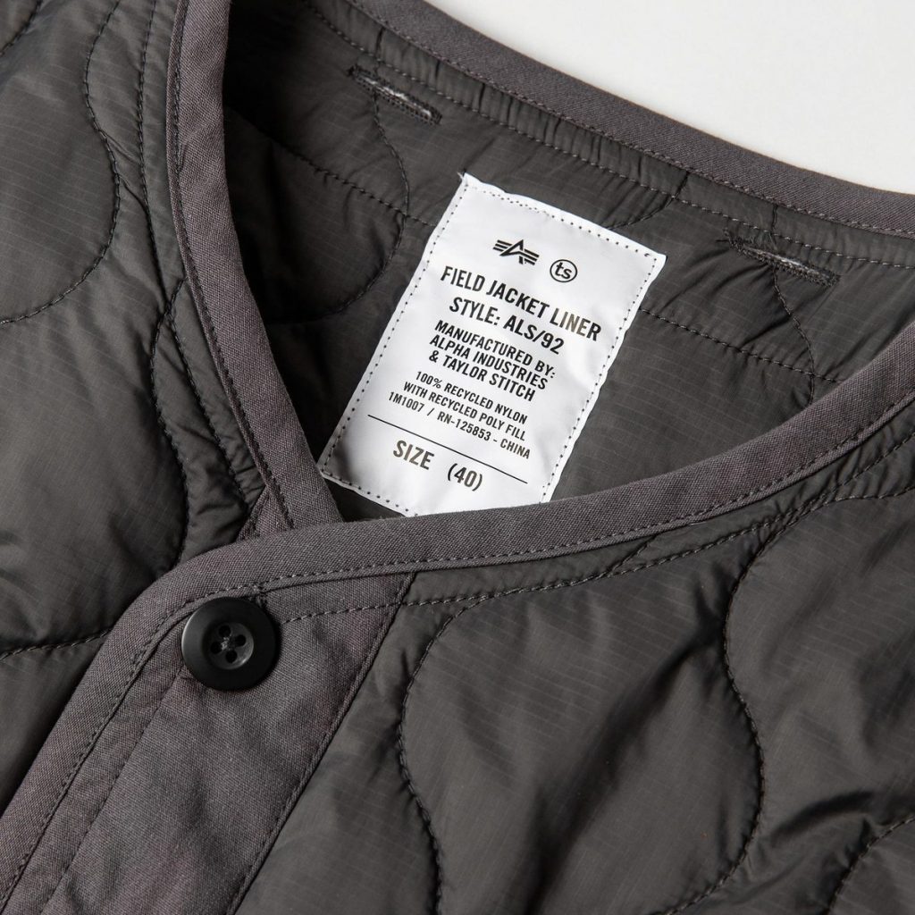 Taylor Stitch x Alpha | Industries Jacket ALS/92 Coolector The