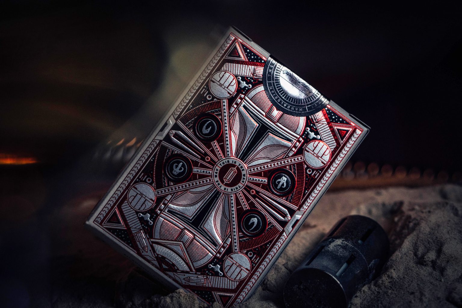 mandalorian playing card