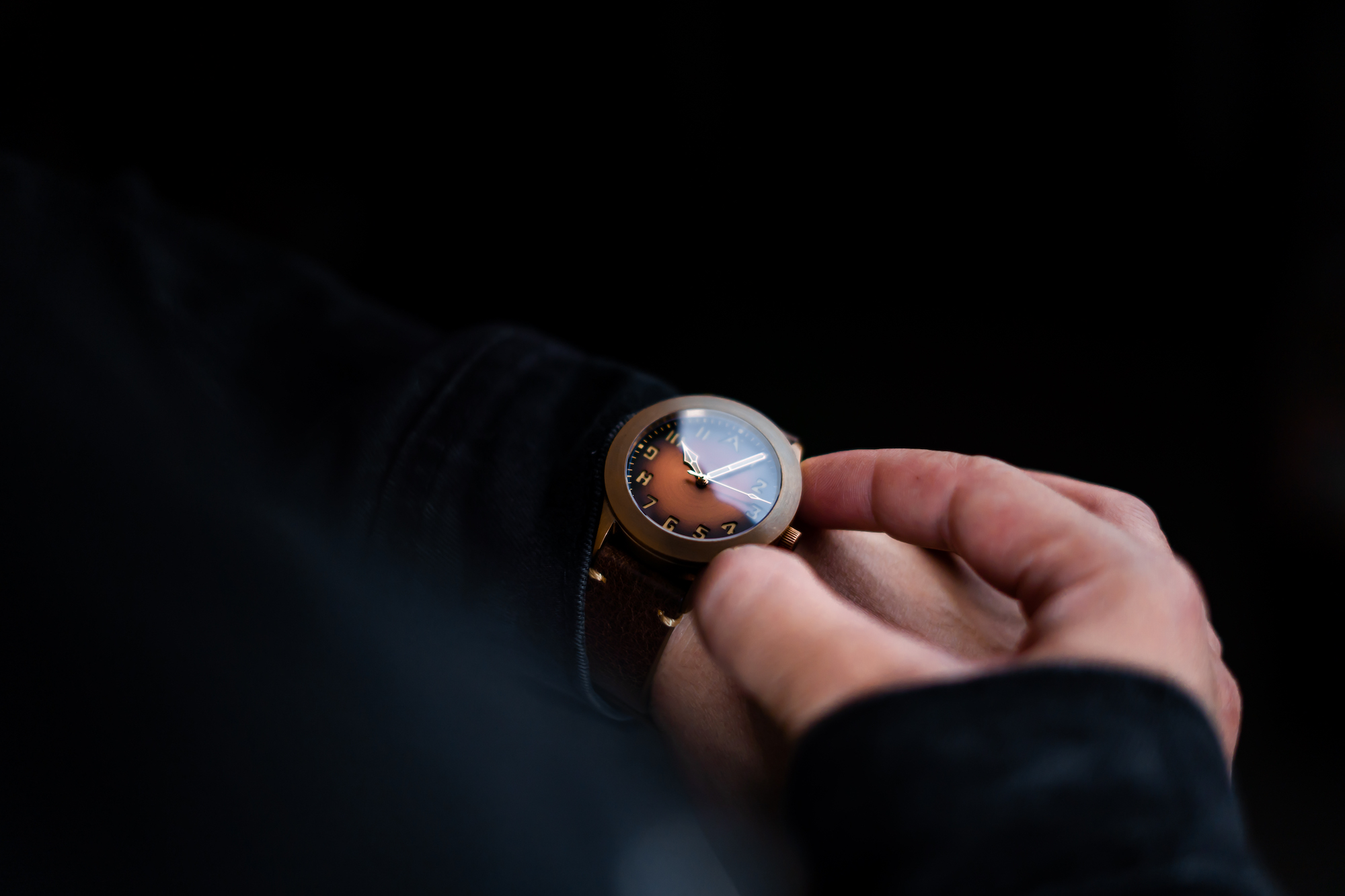 Aerotec Ace Bronze Pilot Watch | The Coolector
