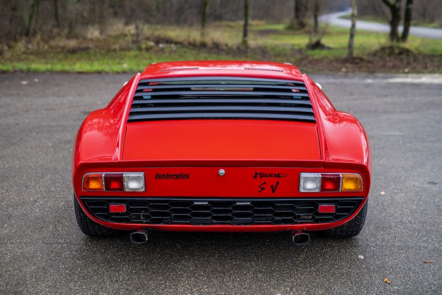 1971 Lamborghini Miura P400 SV From Bertone | The Coolector