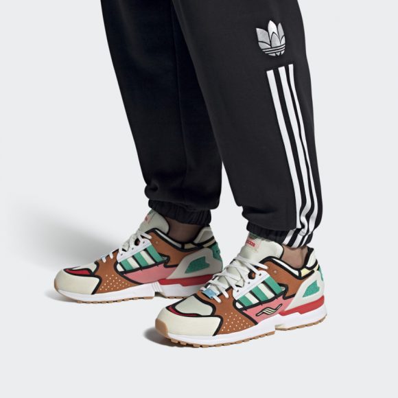 adidas - adidas アディダス ×Simpsons ZX 10000 Krusty Burger