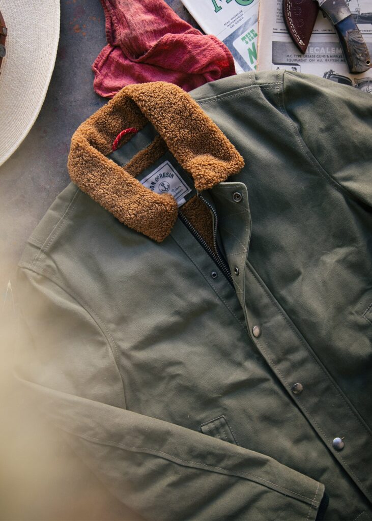 Iron & Resin Waxed Nautilus Jacket | The Coolector