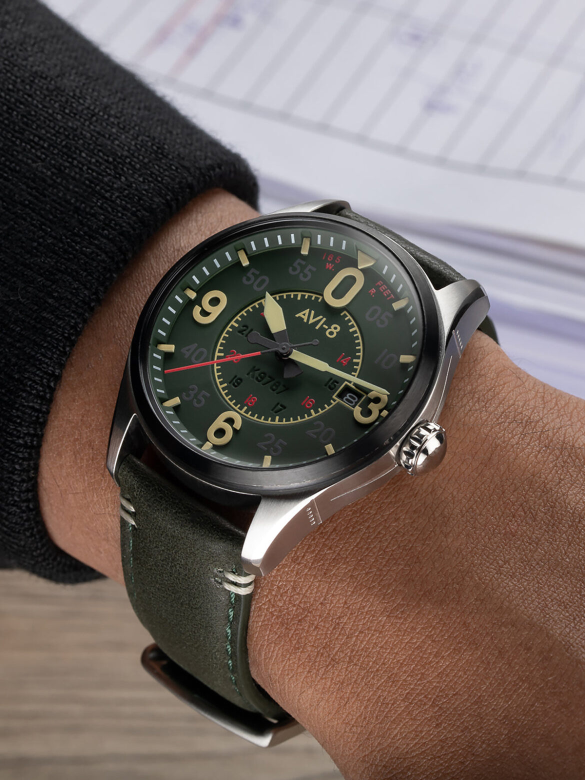 AVI-8 Spitfire Smith Automatic Watch | The Coolector