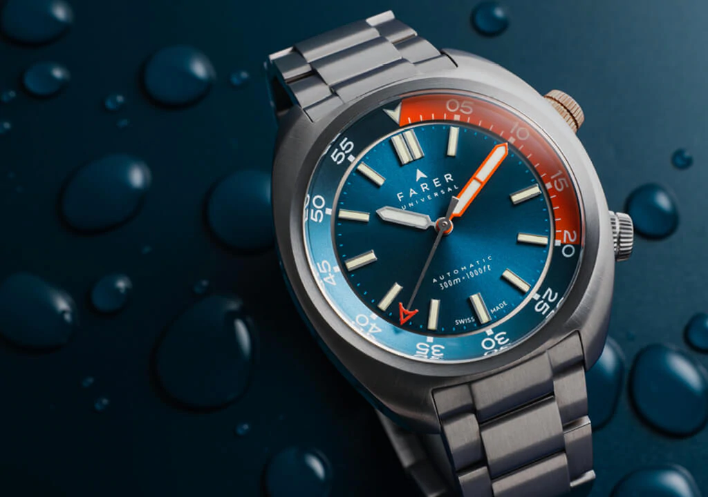 Farer Leven Ocean Titanium Series Watch | The Coolector