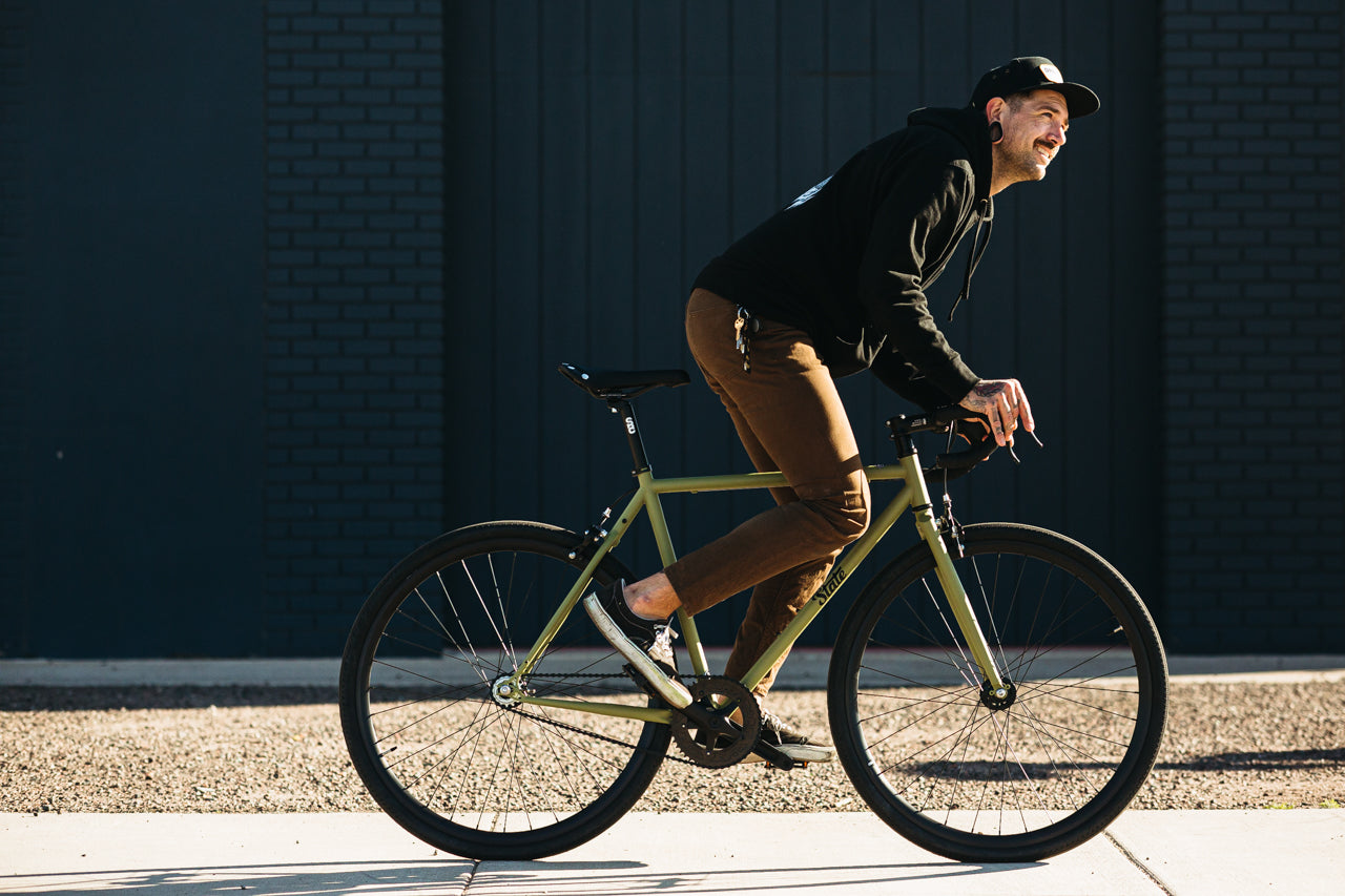 Olive store green bike