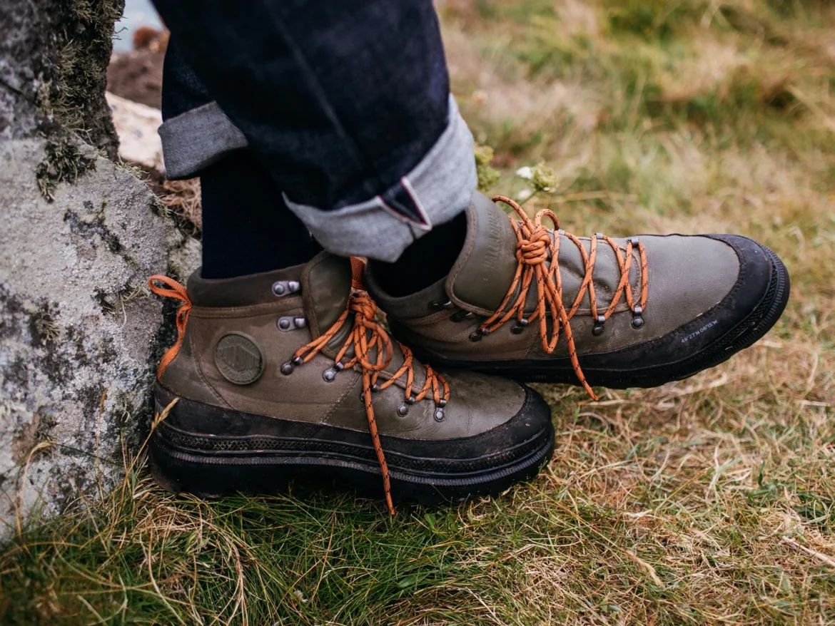 Palladium + Finisterre Pallatrooper Hiker Boots | The Coolector