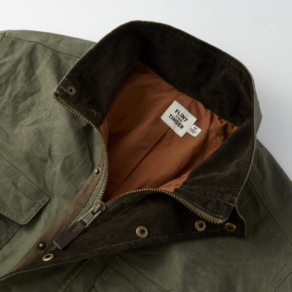 Flint & Tinder Bedford Cord Waxed Barn Jacket | The Coolector