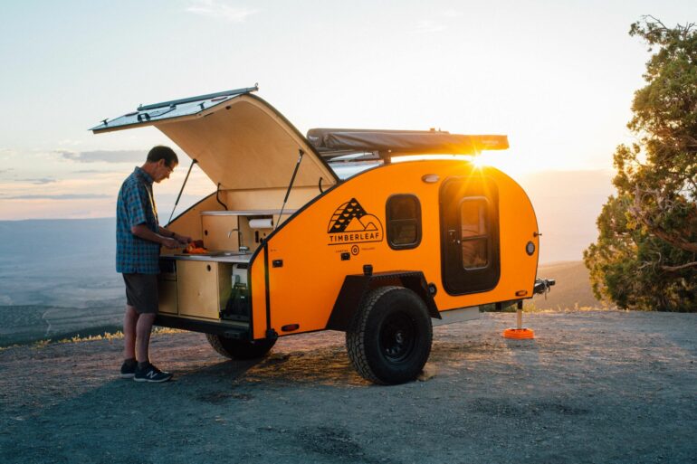 Timberleaf Teardrop Trailer | The Coolector