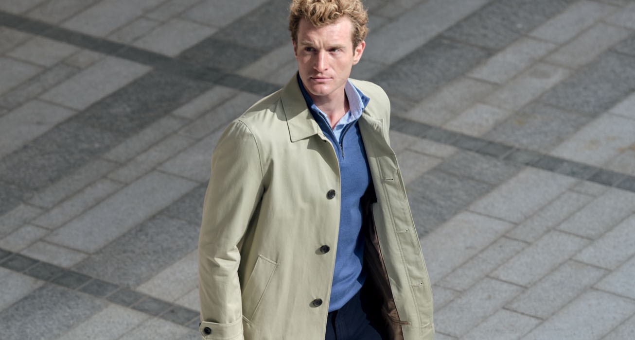 Charles tyrwhitt clearance raincoat